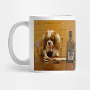 The Wine Connoisseur  - by Avril Thomas Mug